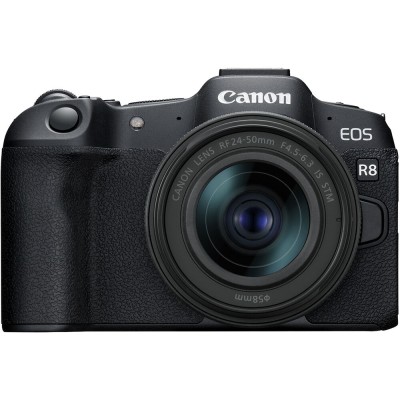 Canon EOS R8 (with RF 24-50mm F4.5-6.3 IS STM Lens)