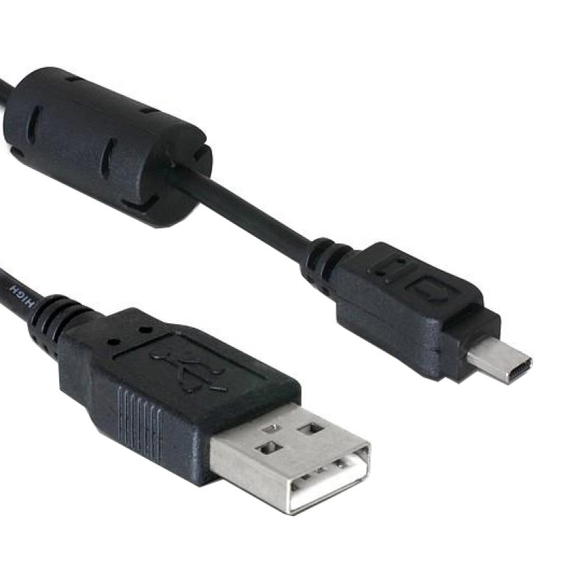 Caruba USB 2.0 | A Male - Mini Male 8-pin (UC-E6 for Nikon) | 2 meter