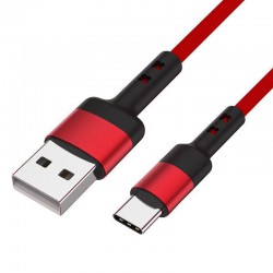 Caruba USB-A to USB-C 60W Cable 1 Meter Red