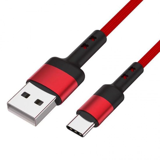 Caruba USB-A to USB-C 60W Cable 1 Meter Red