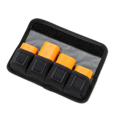 Caruba Battery Holder Pro 4 pieces Gray