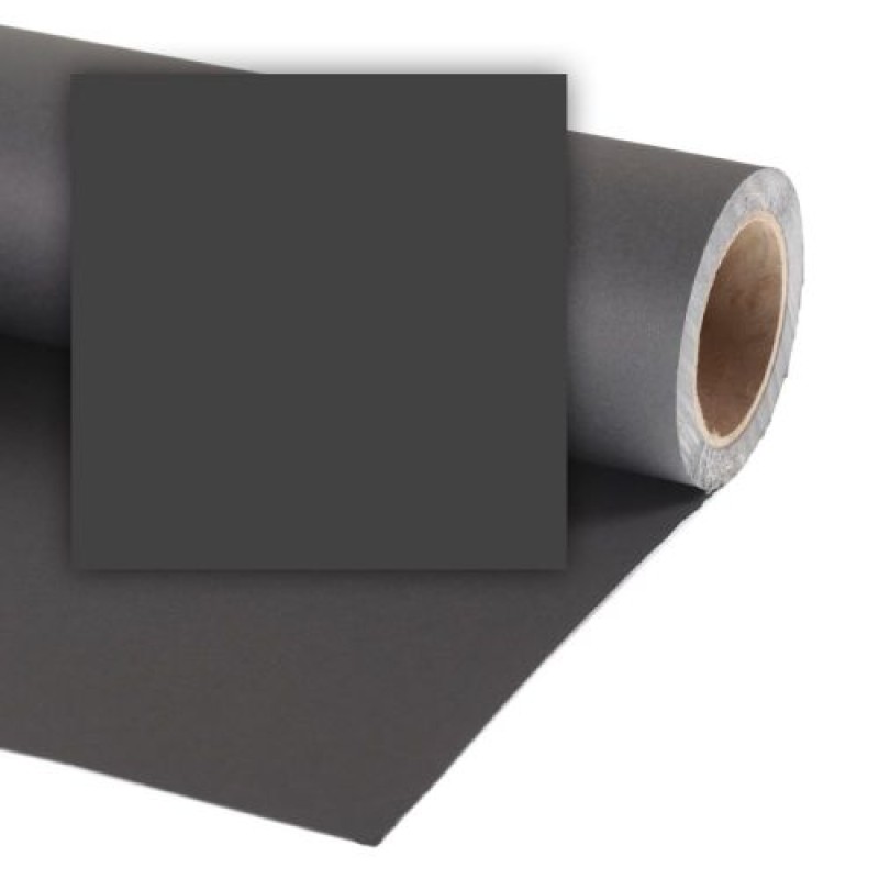 Colorama Paper Background 1.35 x 11m Black