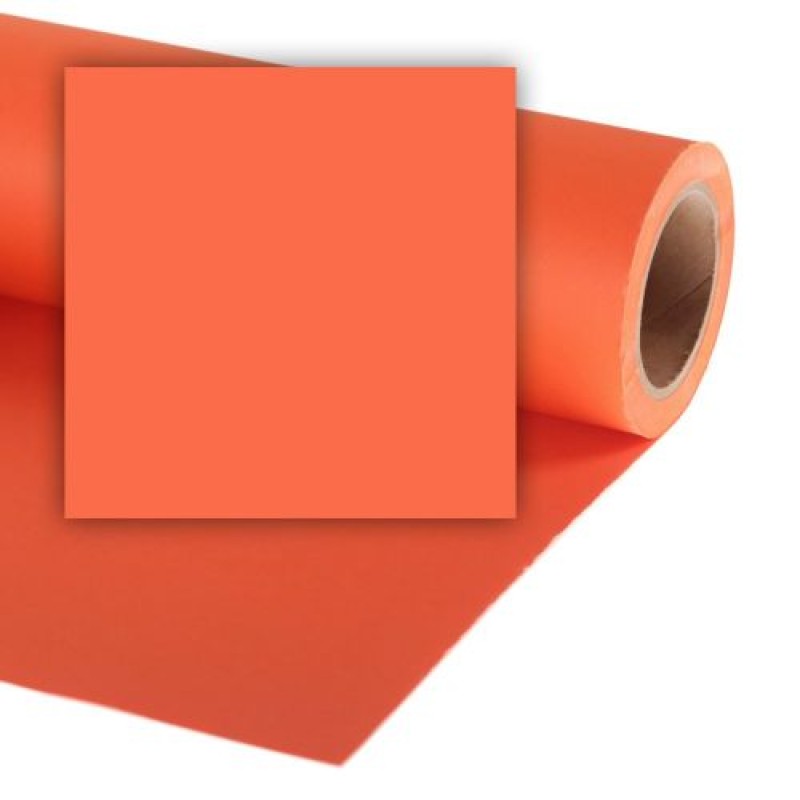 Colorama Paper Background 1.35 x 11m Pumpkin