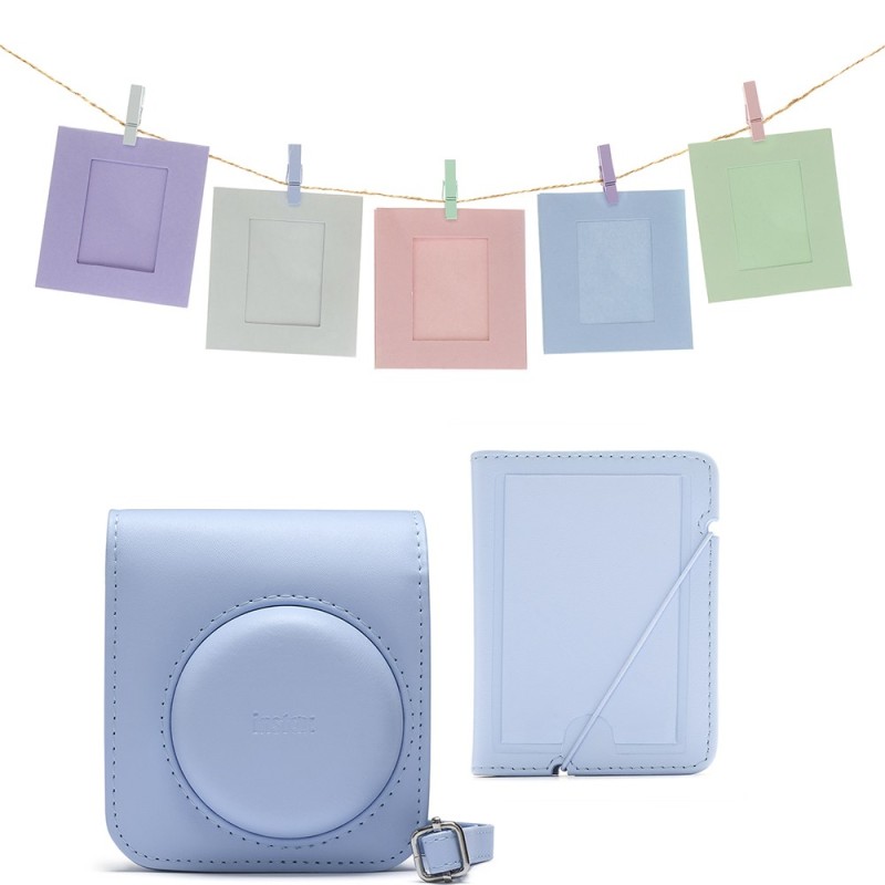 Fujifilm Instax Mini 12 Accessory Kit (Pastel Blue)