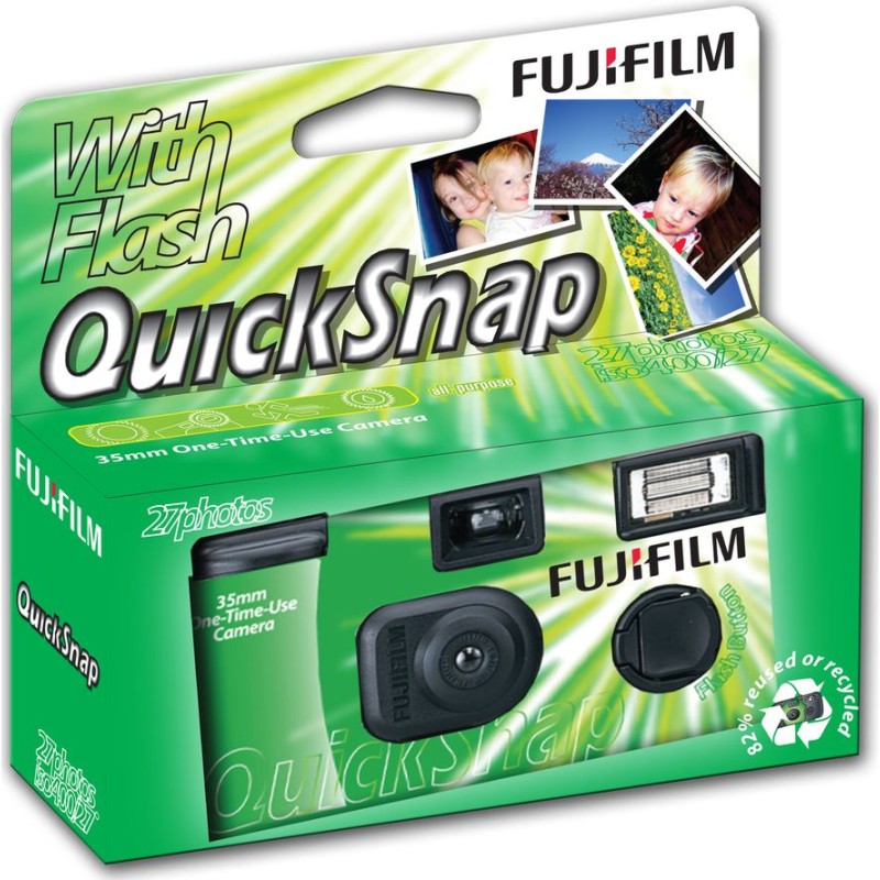 Fuji QuickSnap Disposable Camera (27 Exposures)