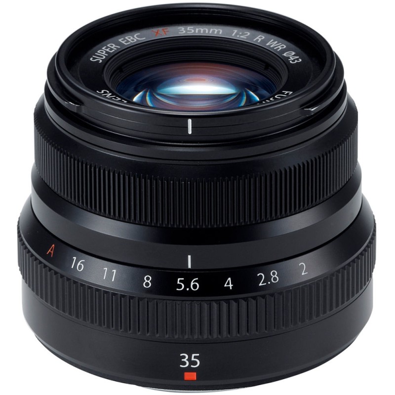 Fujifilm XF 35mm F2 R WR Lens (Black)