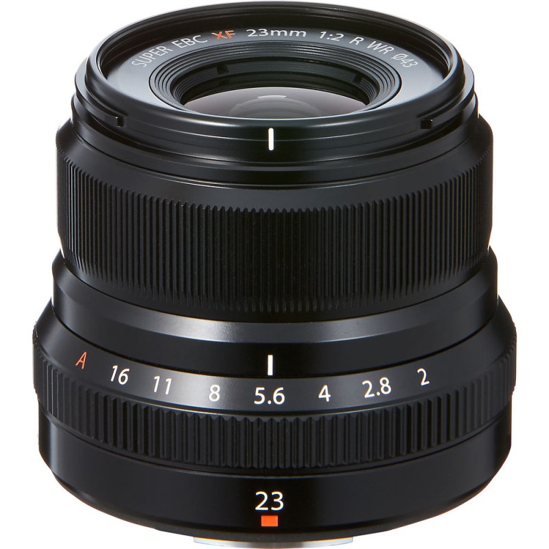 Fujifilm XF 23mm F2 R WR Lens (Black)