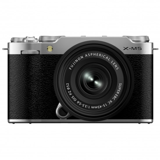 Fujifilm X-M5 Silver (with XC 15-45mm OIS PZ)