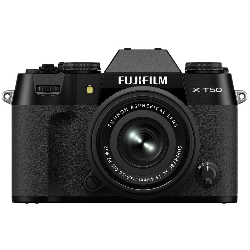 Fujifilm X-T50 Black (with XC 15-45mm OIS PZ Lens)