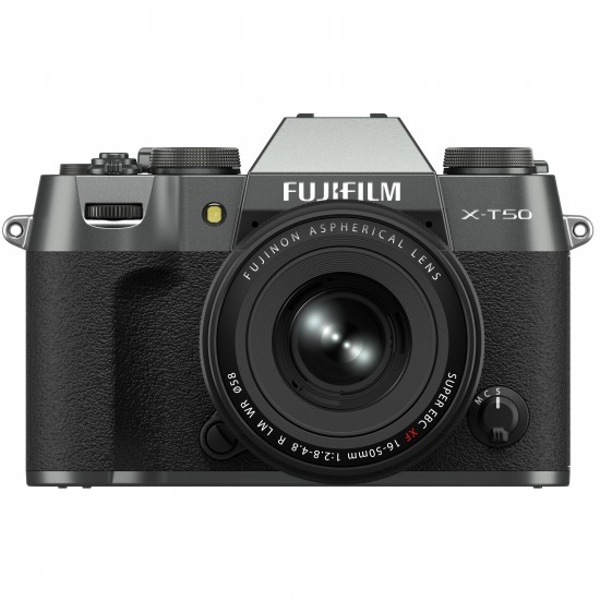 Fujifilm X-T50 Charcoal (with XF-16-50mm F2.8-4.8 R LM WR Lens)