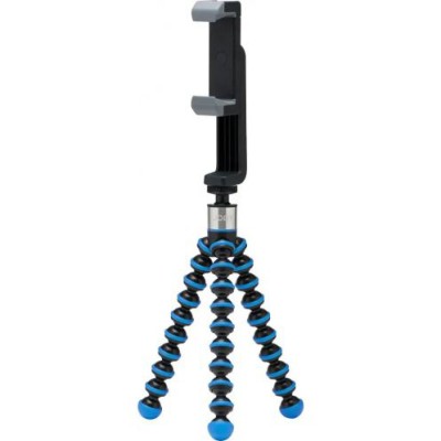 Joby Gorillapod Go Blue (with JOBY GripTight 360 mobile phone clip)