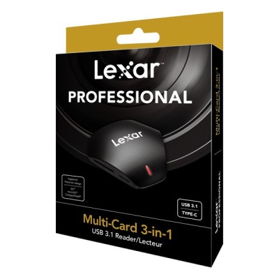 Lexar USB 3 in 1 Card Reader