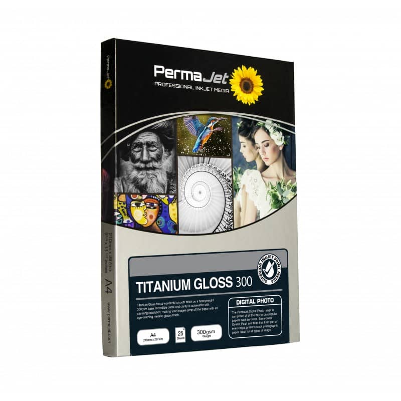 Permajet Titanium Gloss A3 25 Sheets