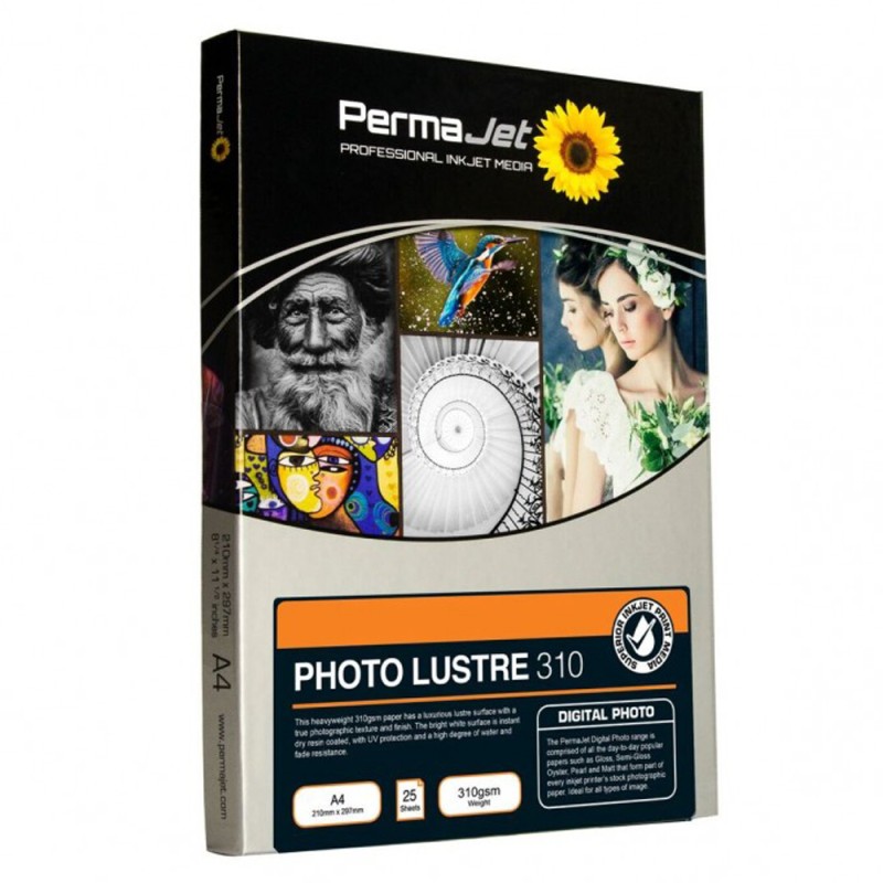 Permajet Photo Lustre 310gsm A4 50 Sheets