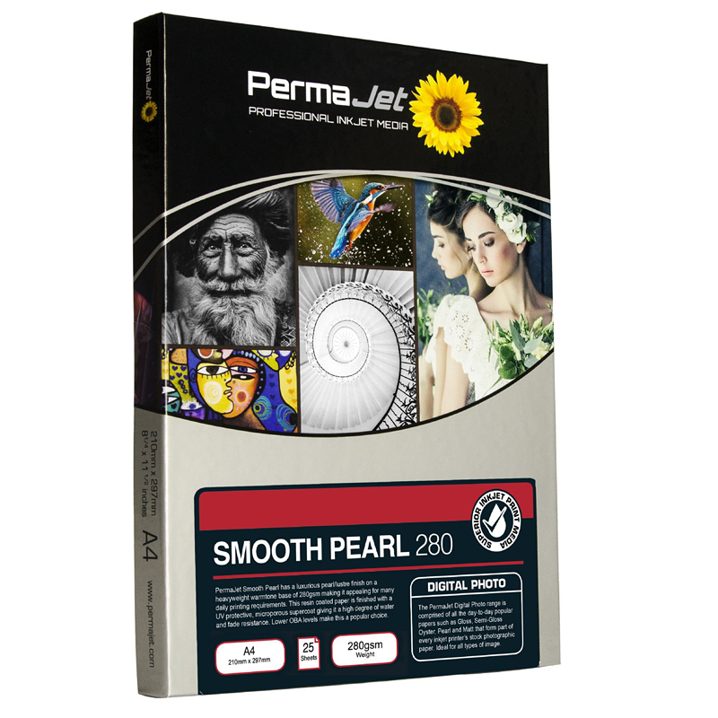 PermaJet Smooth Pearl 280gsm InkJet Paper A3 50 sheets