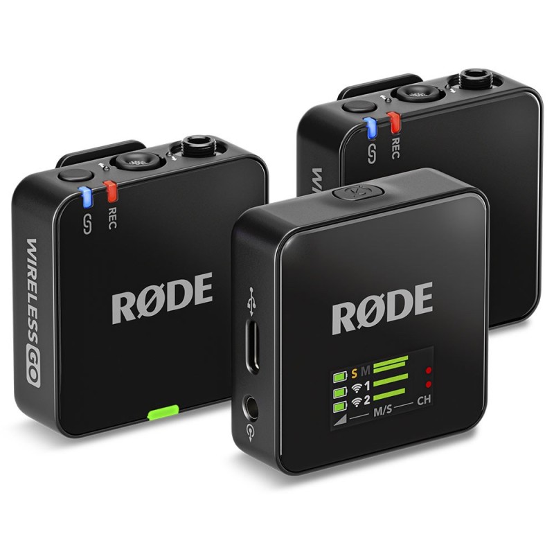 Rode Wireless Go Gen 3 (Twin Kit) - Black